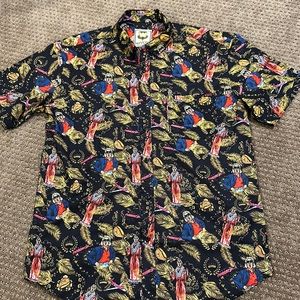 RSVLTS Ric Flair button up shirt. Men’s size large.